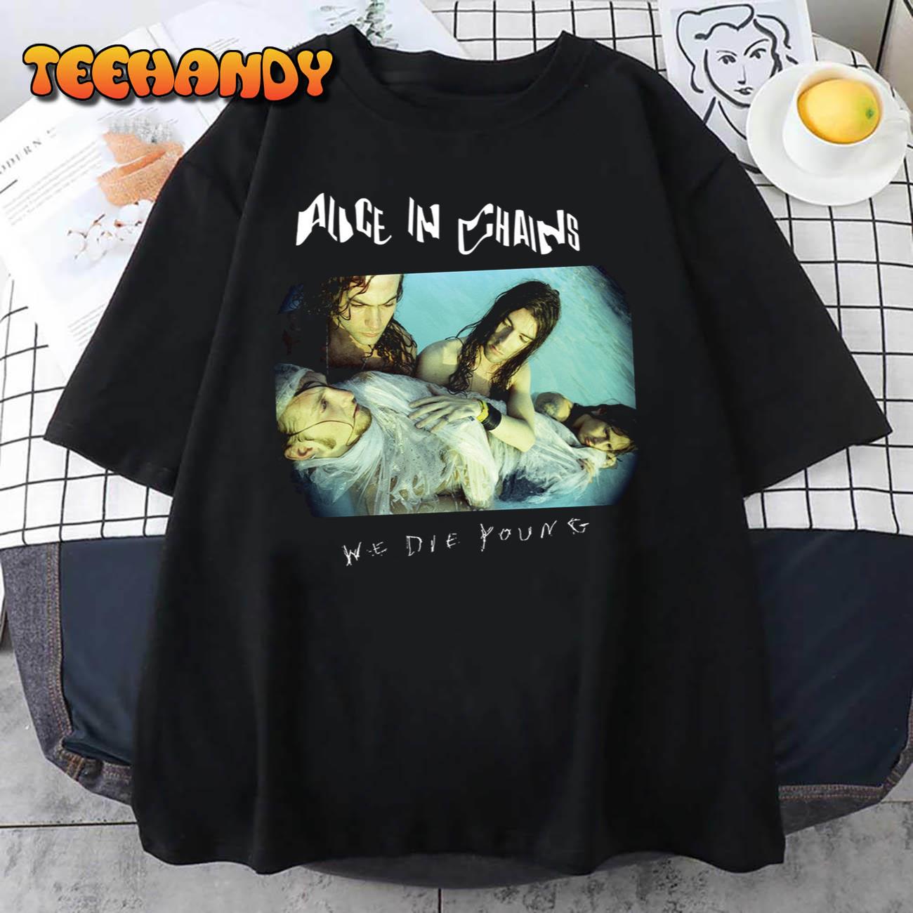 Alternative Alice In Chains Band Music T-Shirt
