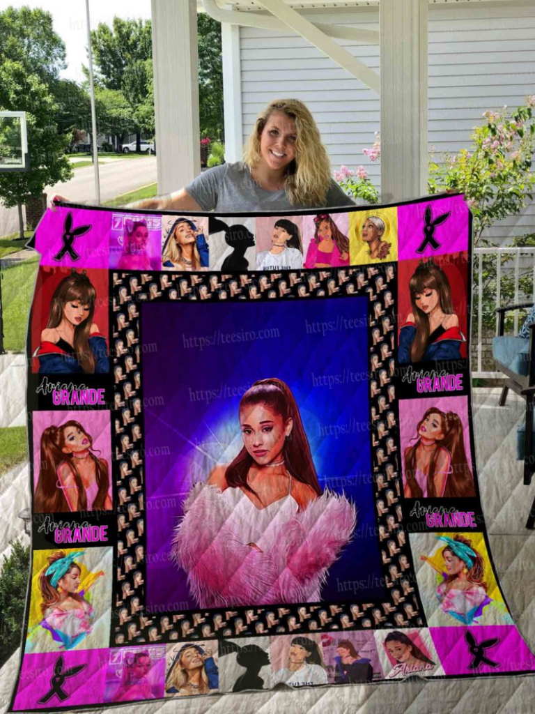 Ariana Grande Illus Quilt Blanket