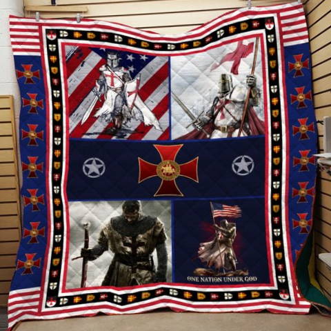 Armor Of God 3D Quilt Blanket