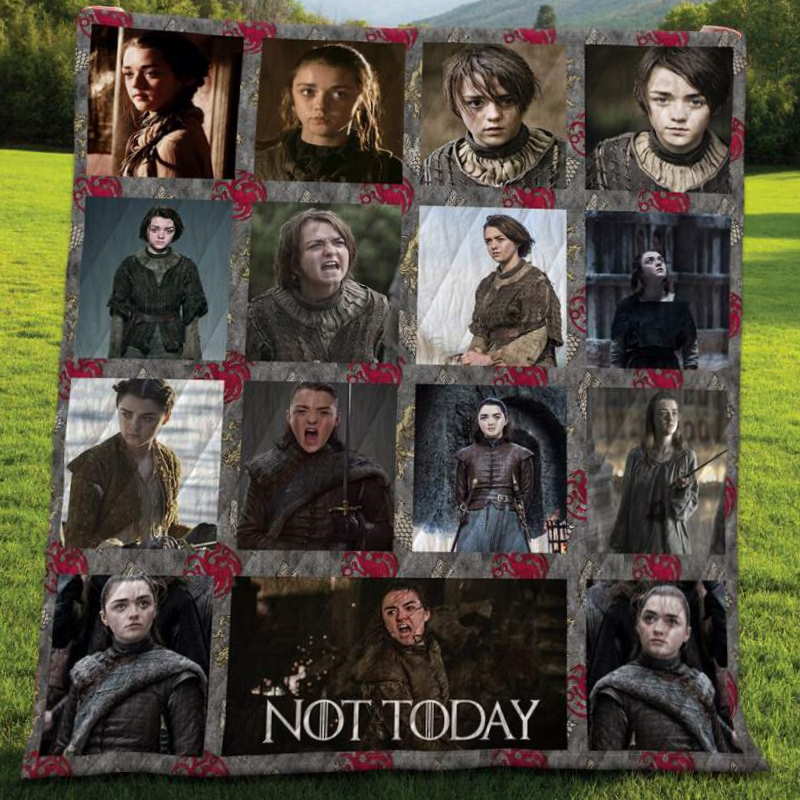 Arya  All Over Printed 3D Quilt Blanket