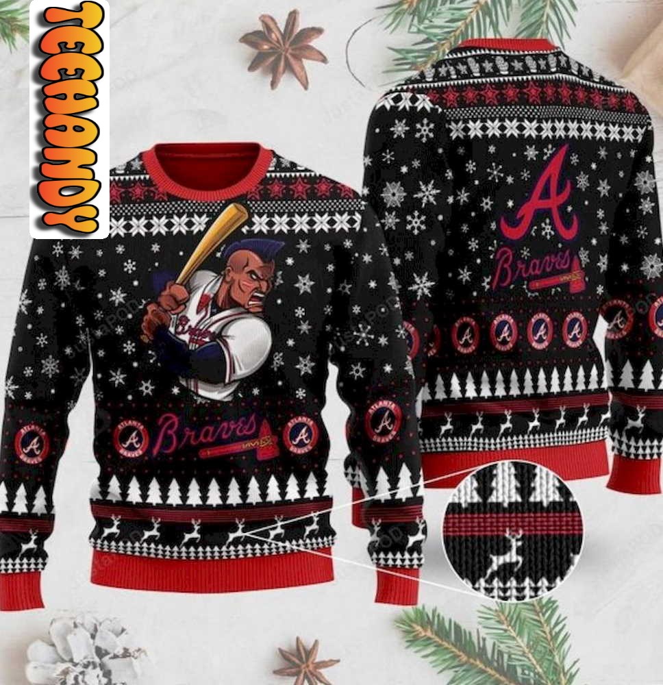 Atlanta Braves Ugly Christmas Sweater