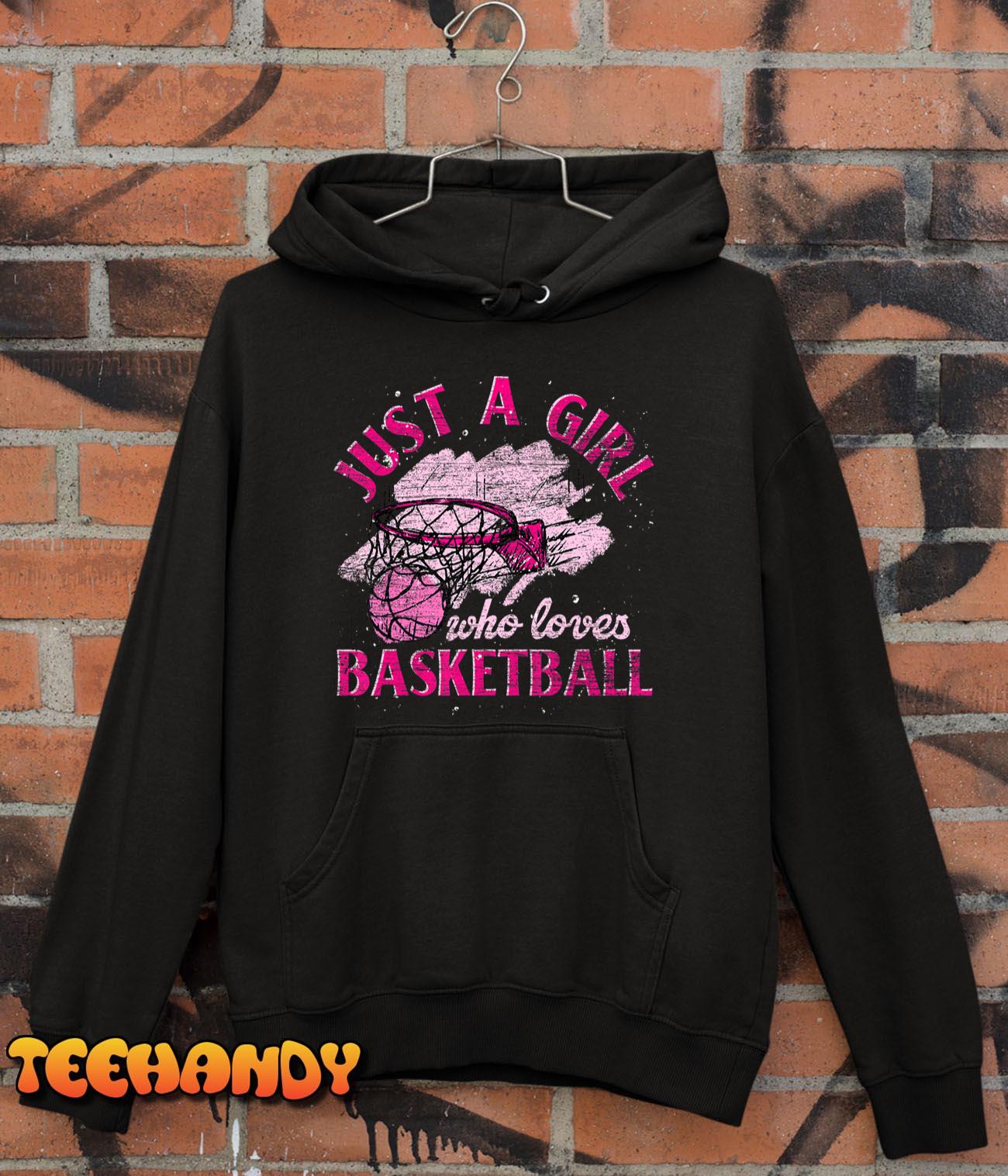 Basketball Lover Women Girls Basketball Player Basketball T-Shirt