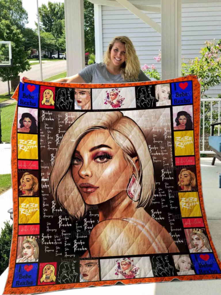 Bebe Rexha Quilt Blanket