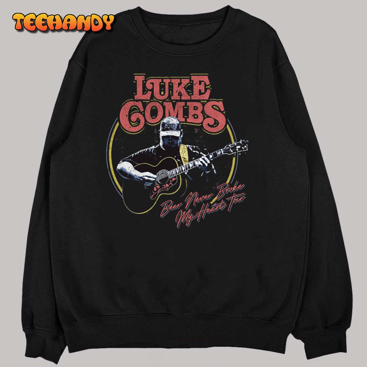 Beer Never Broke My Heart Luke Combs Unisex T-Shirt