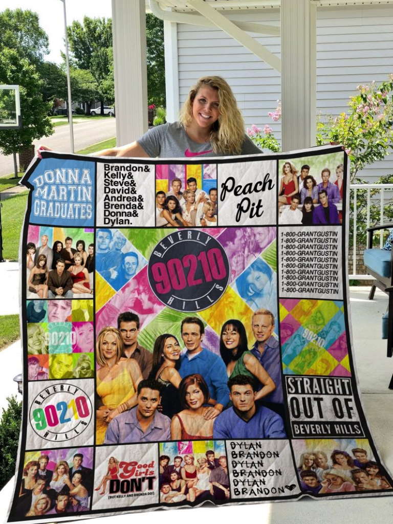 Beverly Hills 3D Quilt Blanket