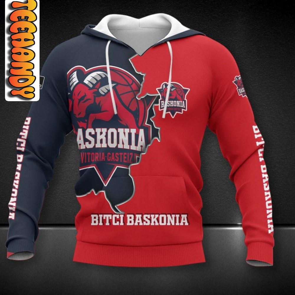 Bitci Baskonia 3D Hoodie