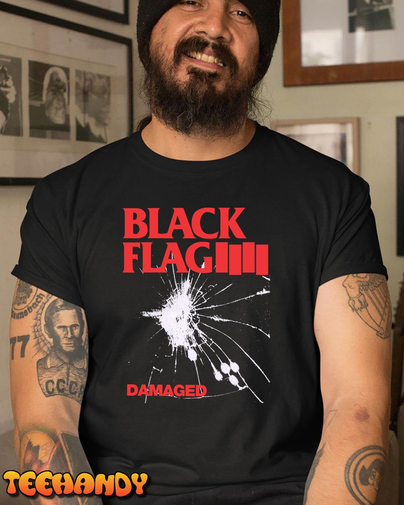 Black Flag Damaged T-Shirt