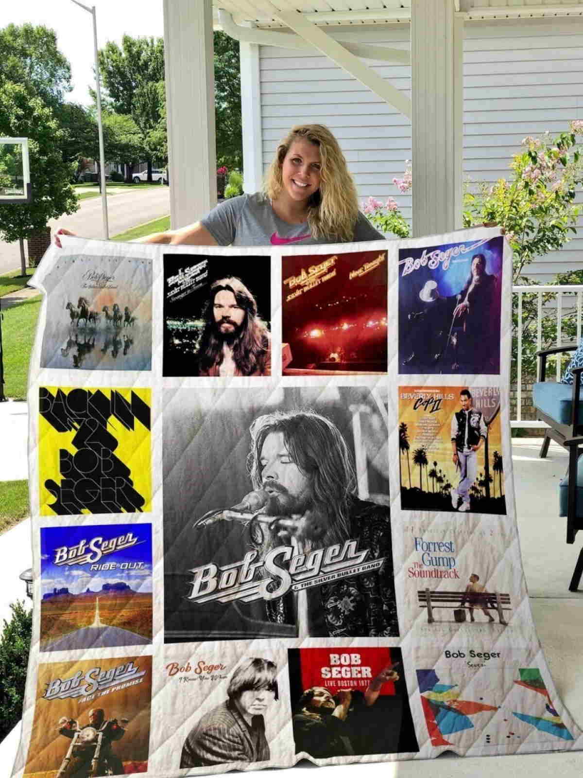 Bob Seger 3D Quilt Blanket