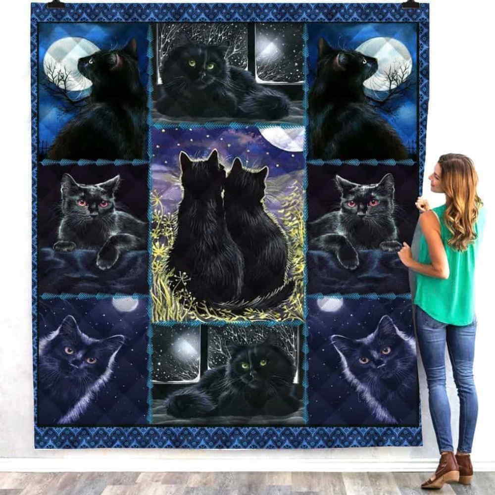 Bombay Cat 3D Quilt Blanket