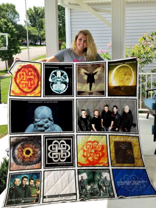 Breaking Benjamin 3D Quilt Blanket