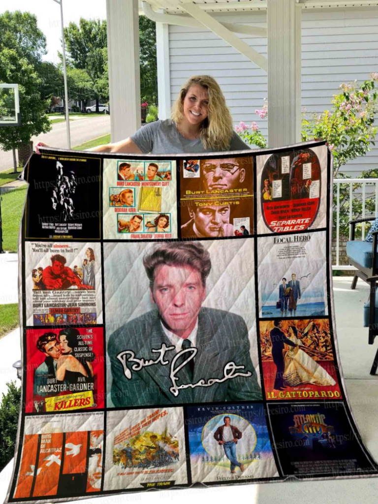 Burt Lancaster Quilt Blanket