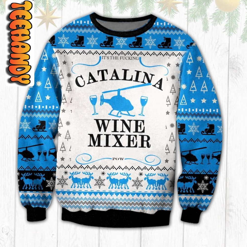 Catalina Wine Mixer Ugly Christmas Sweater