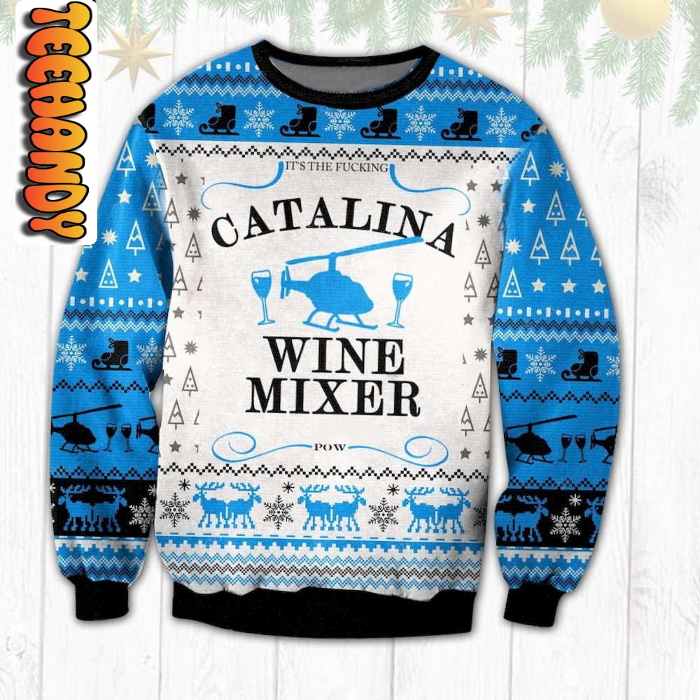 Catalina Wine Mixer Ugly Christmas Sweater