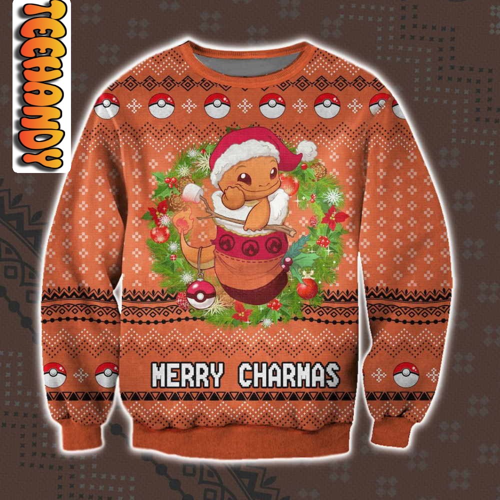 Charmander christmas clearance sweater