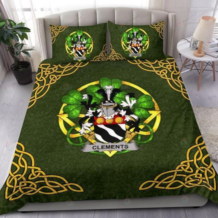 Clements Ireland All Over Printed 3D Bedding Set