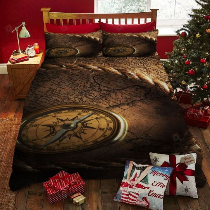 Compass 3D All Over Printed Bedding Set