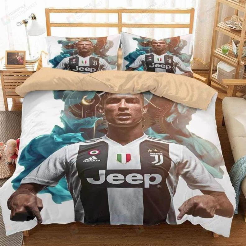 CR7 Juventus Fc 3D Bedding Set
