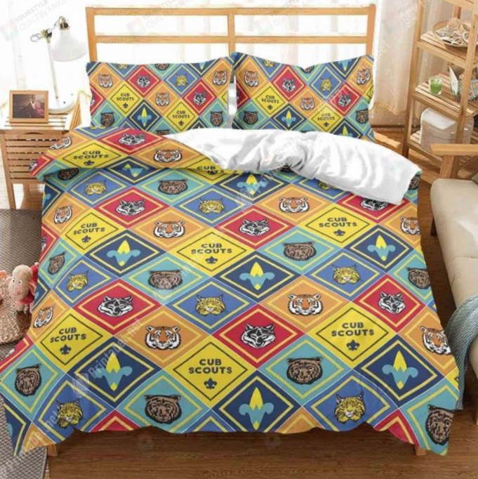 Cub Scout All Over Printed 3D Bedding Set