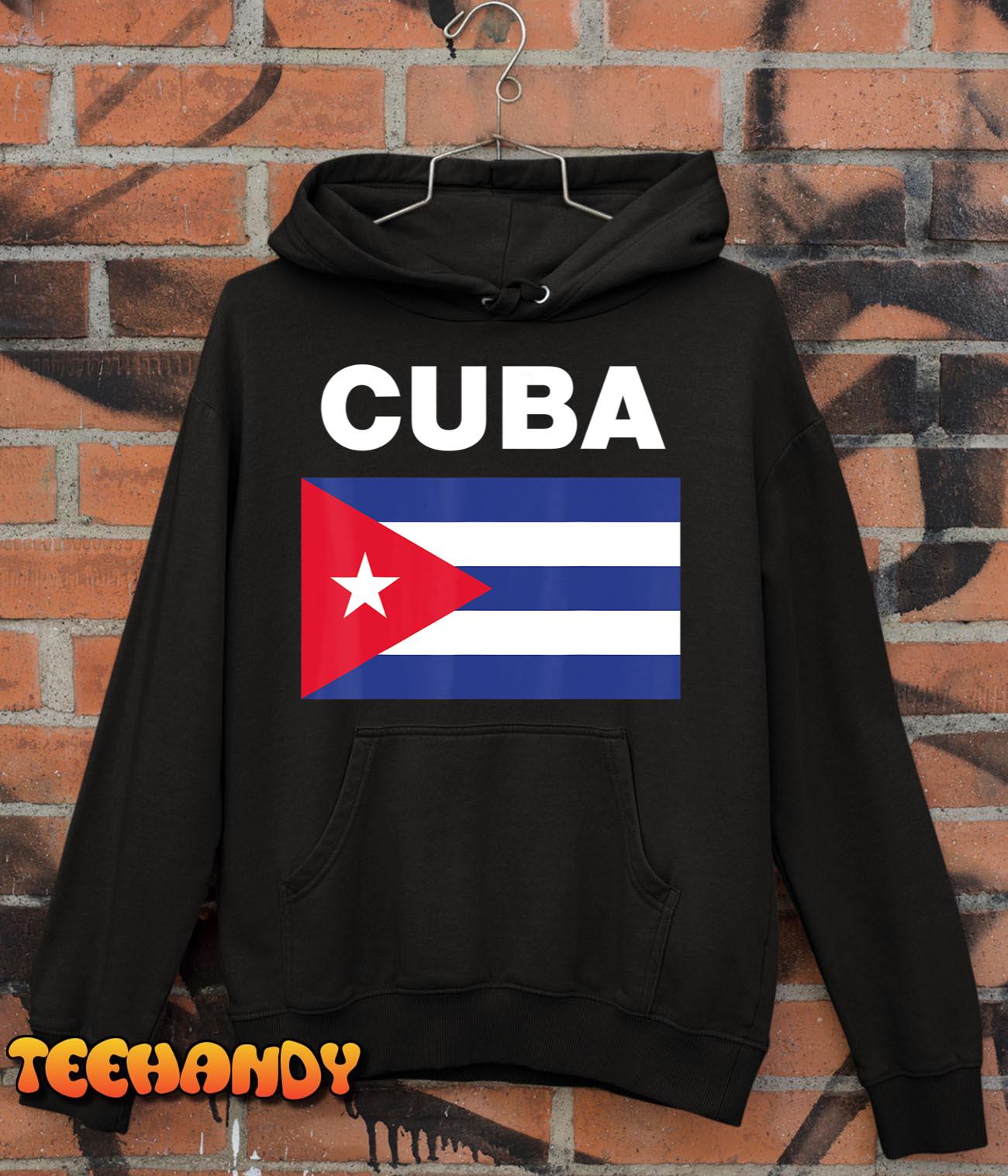 Cuba Cuban Flag Heritage T-Shirt