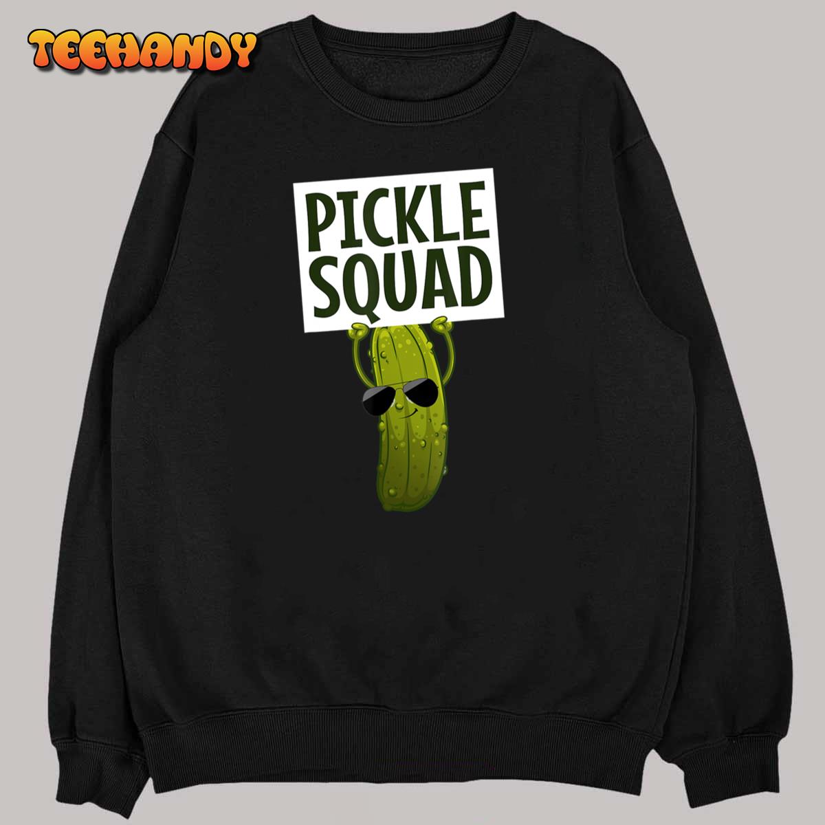 Cute Pickle Design For Men Women Kids Cucumber Pickle Lover T-Shirt