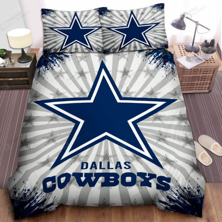 Dallas Cowboys Star Logo 3D Bedding Set