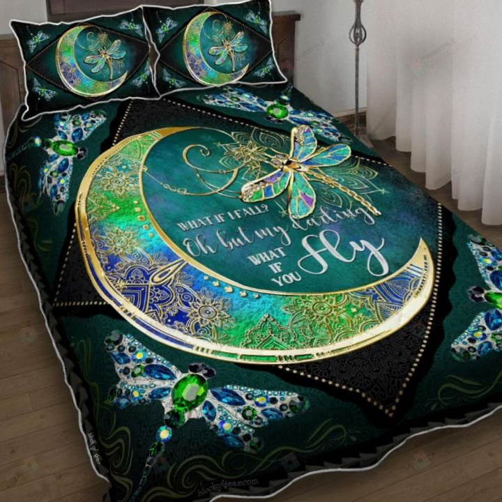 Darling Fly Dragonfly 3D Bedding Set