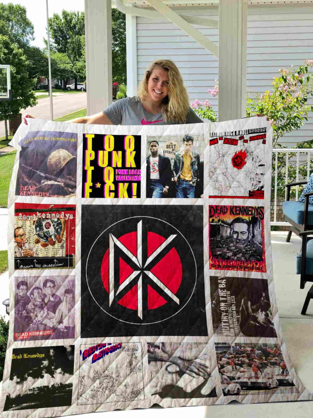 Dead Kennedys Albums 3D Quilt Blanket