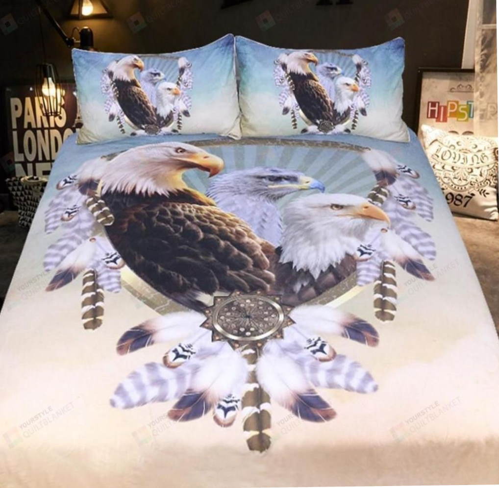 Default Three Eagles 3D Bedding Set