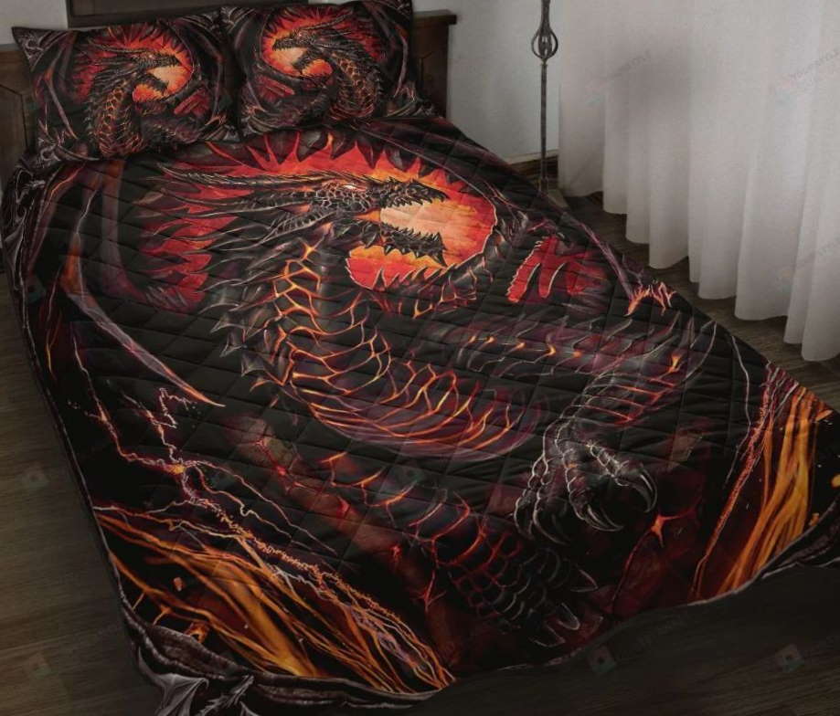 Demon Dragon 3D Bedding Set