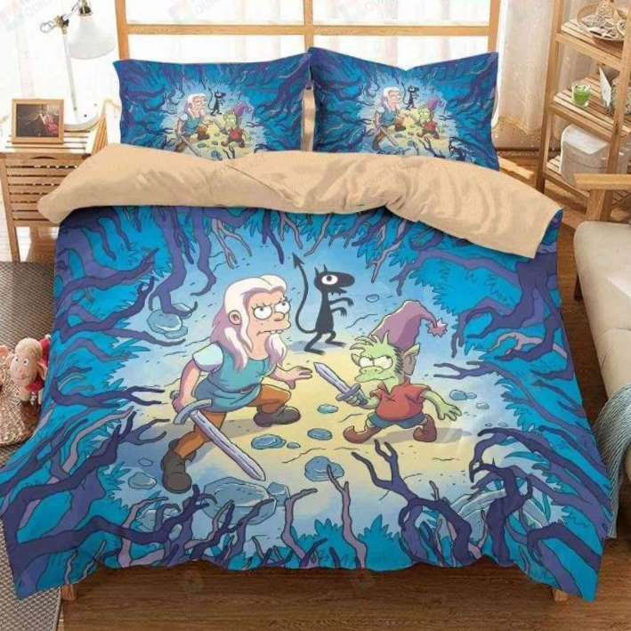 Disenchantment All Over Printed 3D Bedding Set