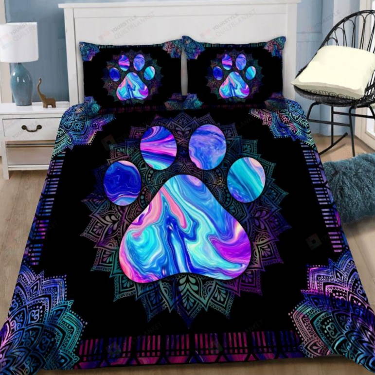 Dog Paw All Over Printed 3D Bedding Set