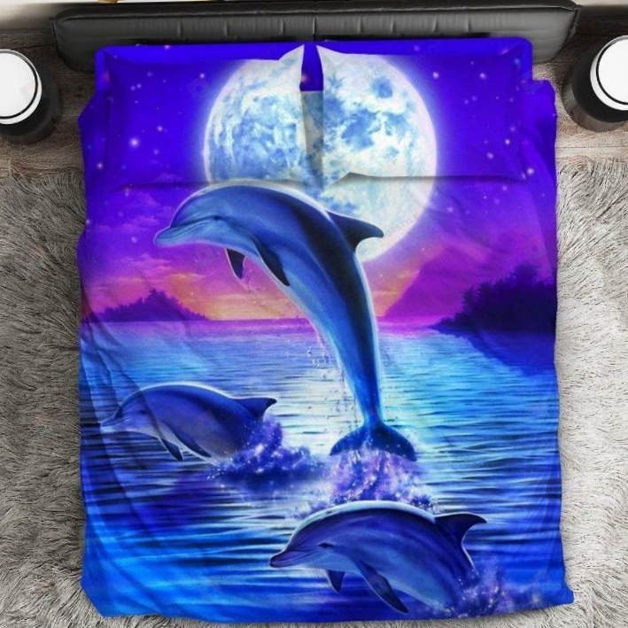 Dolphin All Over Printed 3D Bedding Set