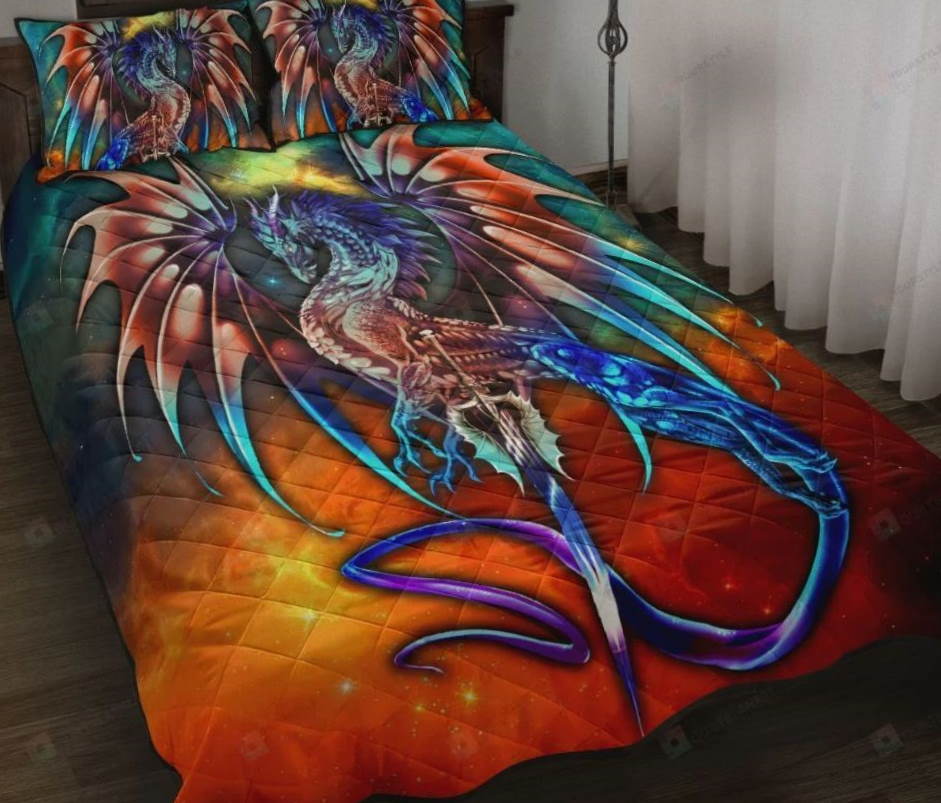 Dragon And Sword 3D Bedding Set