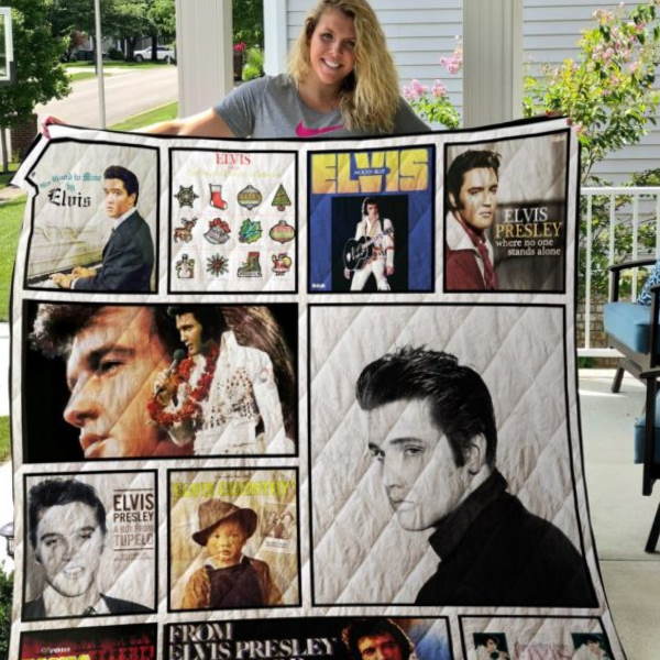 Elvis Presiey 3D Quilt Blanket