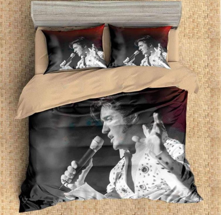 Elvis Presley All Over Printed 3D Bedding Set