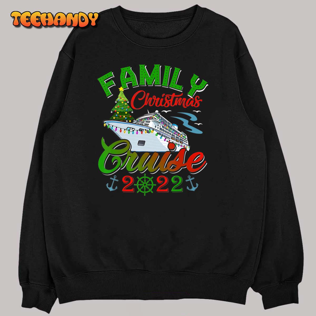 Family Christmas Cruise 2022 Christmas Cruise Cruising Lover T-Shirt