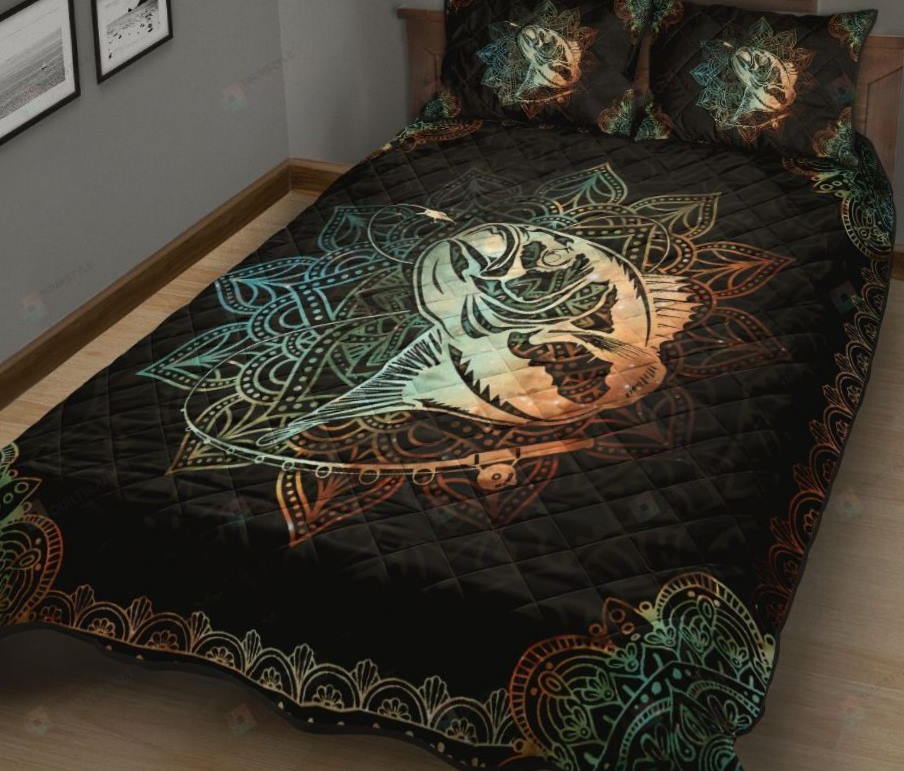 Fishing Mandala 3D Bedding Set