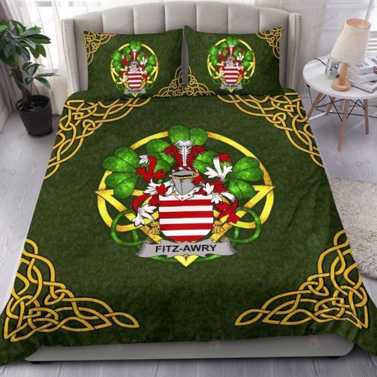 Fitz Awry Ireland 3D Bedding Set