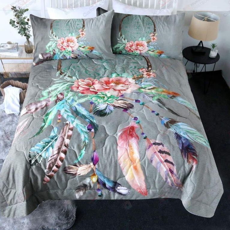 Floral Dreamcatcher 3D Bedding Set