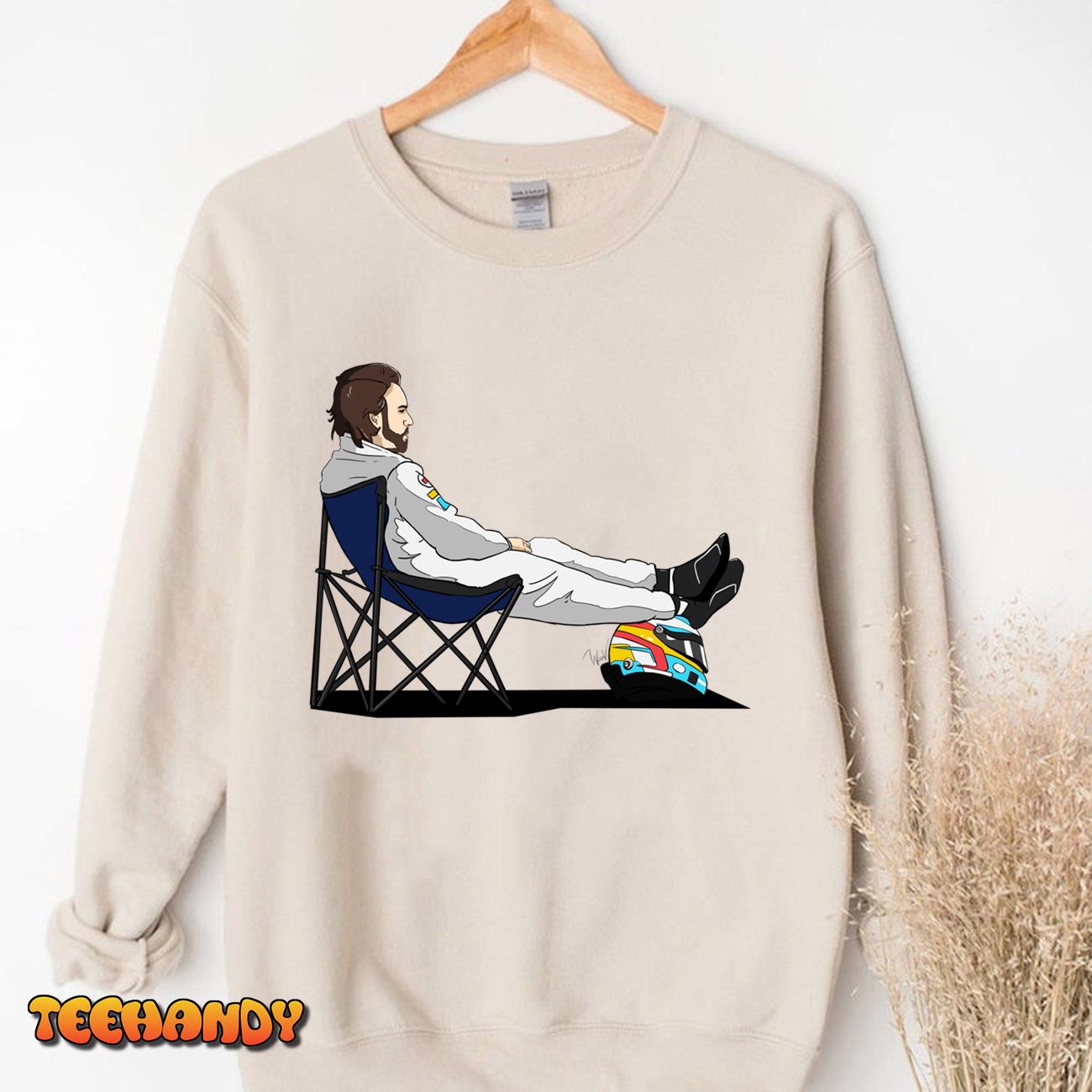 Formula 1 – Fernando Alonso Deckchair Cutout T-Shirt