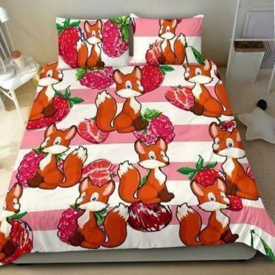 Fox Cotton 3D Bedding Set