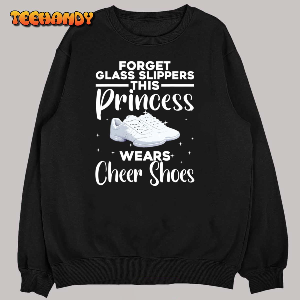 Funny Cheerleader Design For Girls Women Cheerleading Lovers T-Shirt