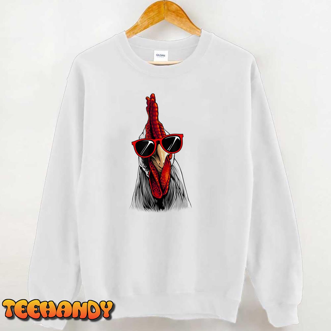 Funny Chicken Design For Men Women Rooster Chicken Lovers T-Shirt