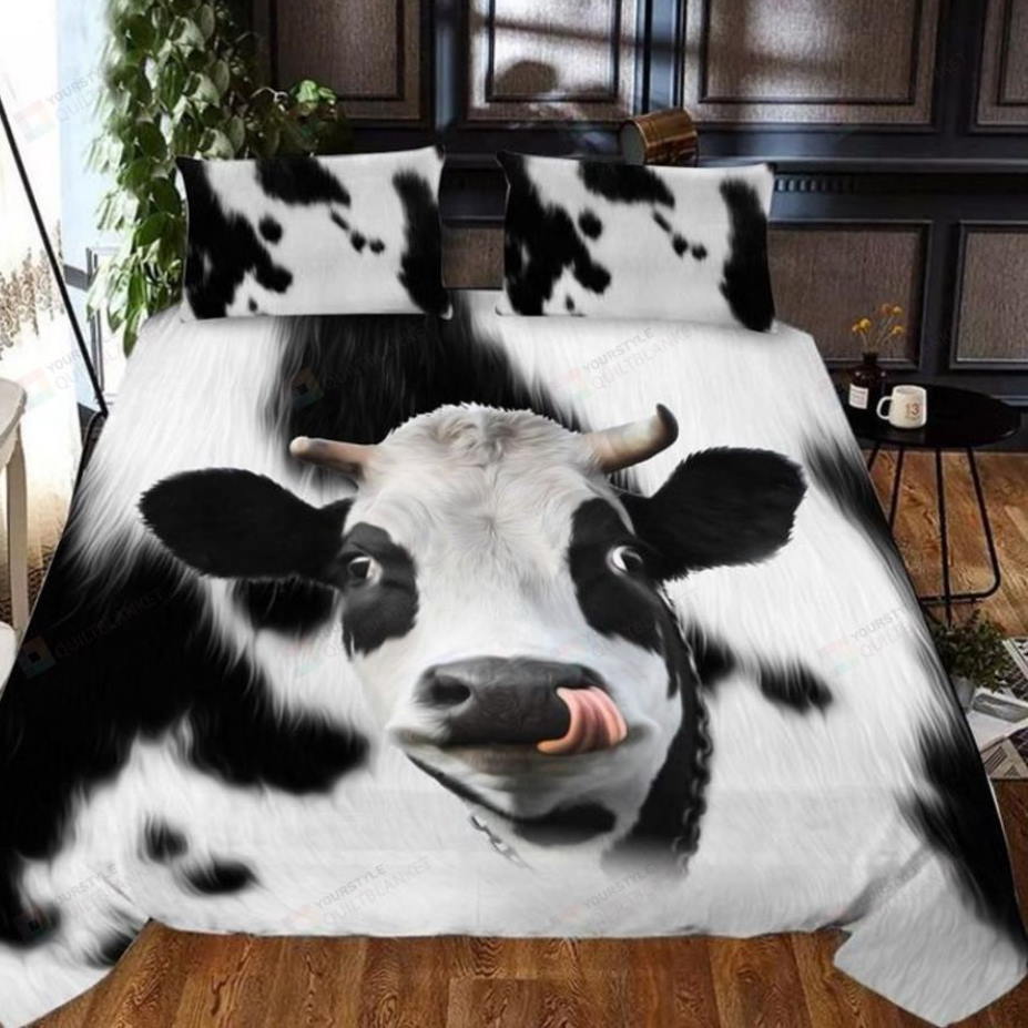 Funny Cow All Over Printed 3D Bedding Set