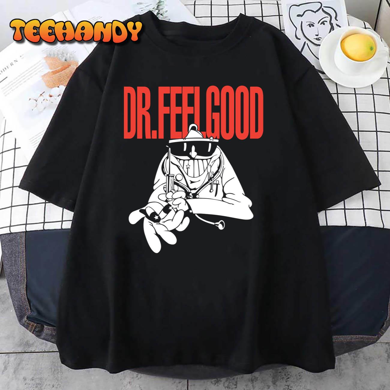 Funny Gift For Animal Dr Feelgood Dark Grey Vintage Photograp T-Shirt