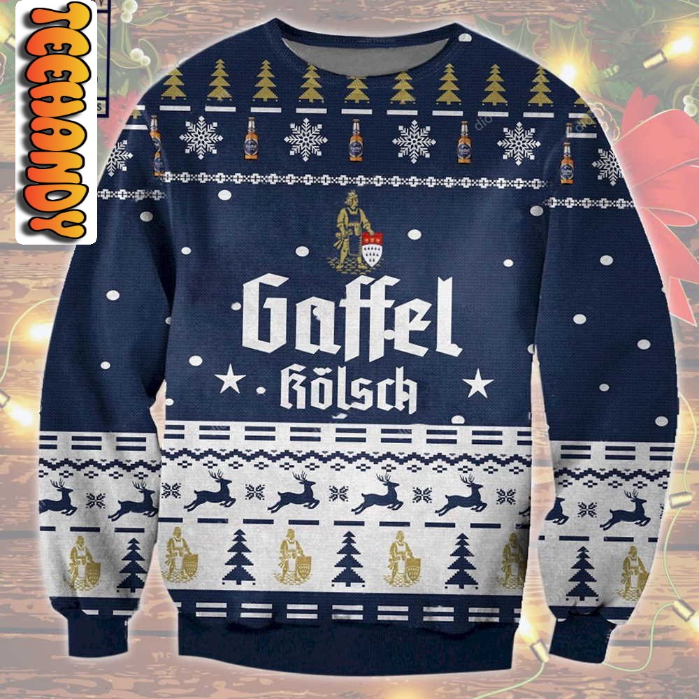 Gaffel Kolsch Ugly Christmas Sweater