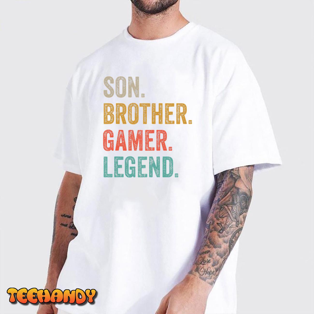 Gaming Gifts for Teenage Boys 8 16 Year Old Christmas Gamer T Shirt T-Shirt