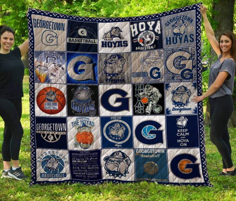 Georget Town Hoyas 3D Quilt Blanket