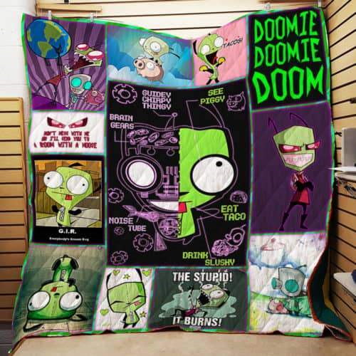 Gir Xray Doom Doom Doom 3D Quilt Blanket