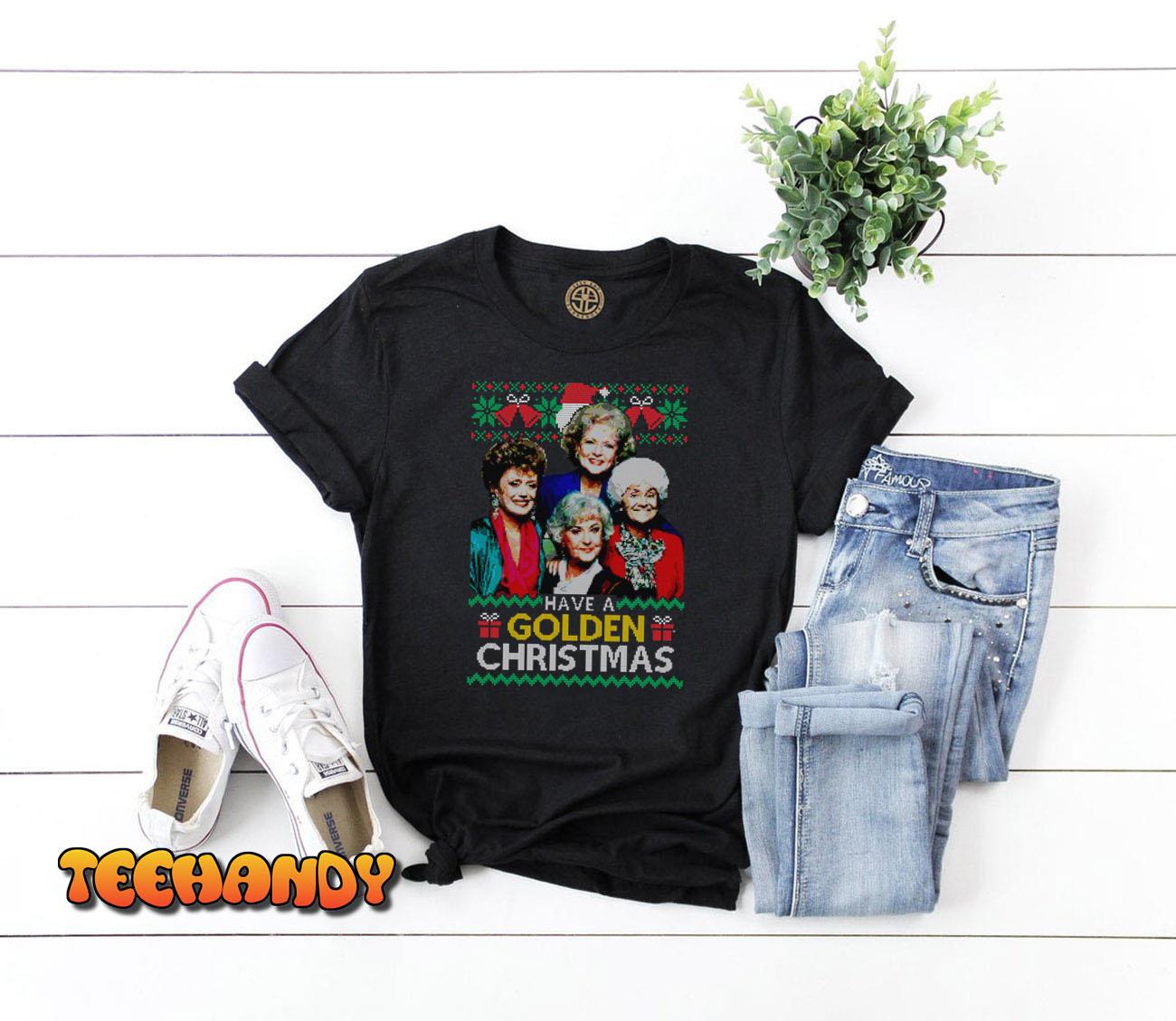 Golden Christmas Unisex T-Shirt